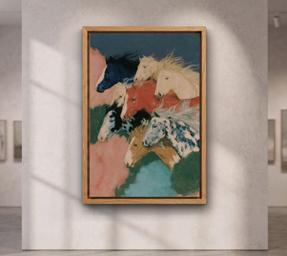 Wild Horse canvas wall art