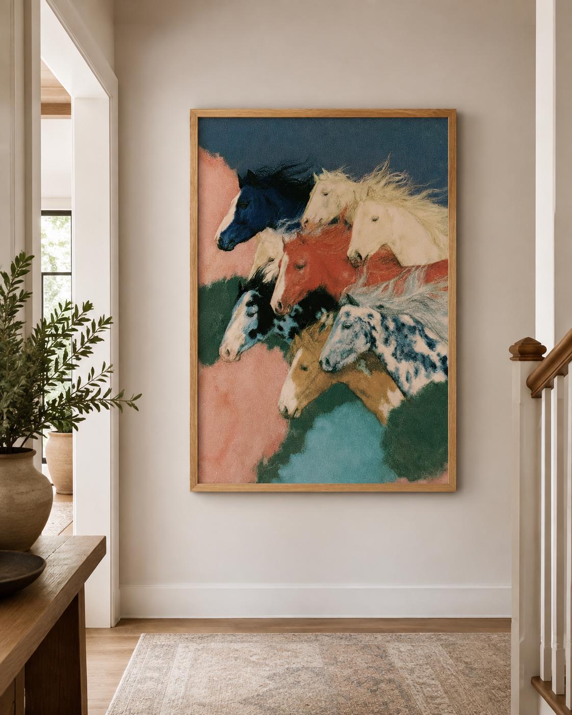 Wild Horse canvas wall art