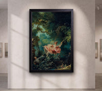 The Swing by Jean-Honoré Fragonard canvas wall art