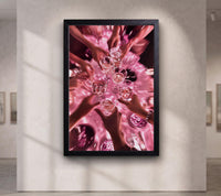 Pink Cheers Print , Cheers Bar Cart Art ,Girls Night Party Canvas, Cocktail Cheers Wall Art, Cheers Poster, Champagne Toast Print
