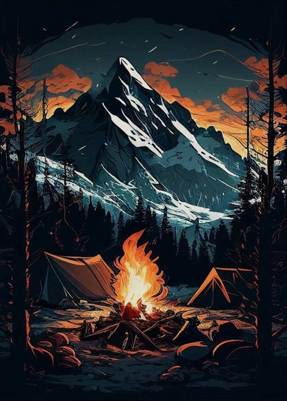 artwork Illustration Canvas Wall Art - Canvasworkshop