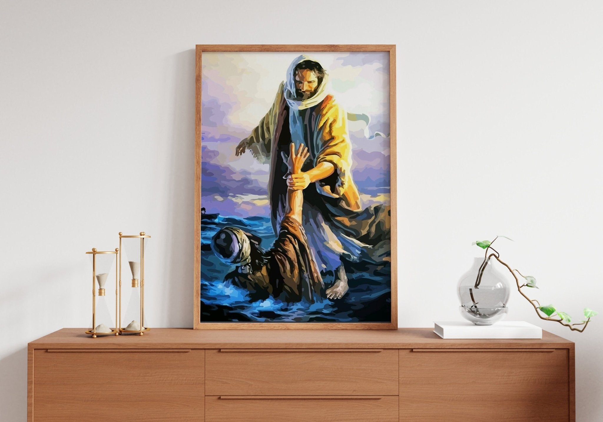 Jesus Canvas Wall Art - Canvasworkshop