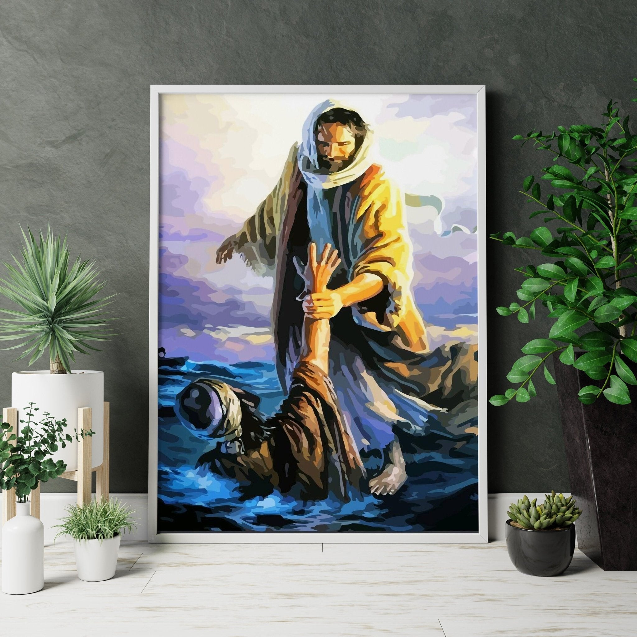 Jesus Canvas Wall Art - Canvasworkshop