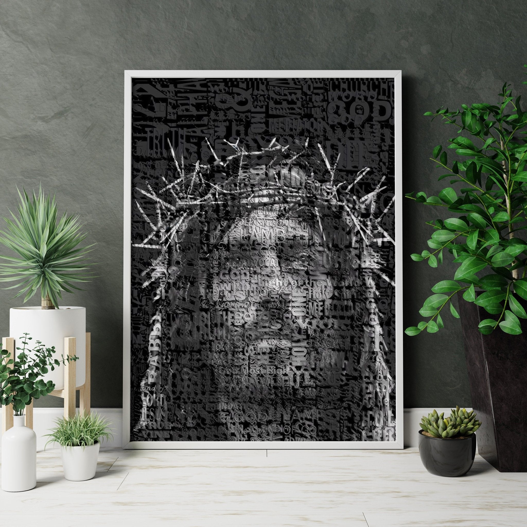 Jesus Canvas Wall Art - Canvasworkshop