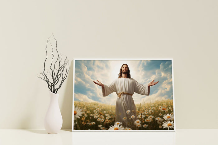 Jesus Leinwand Wandbild