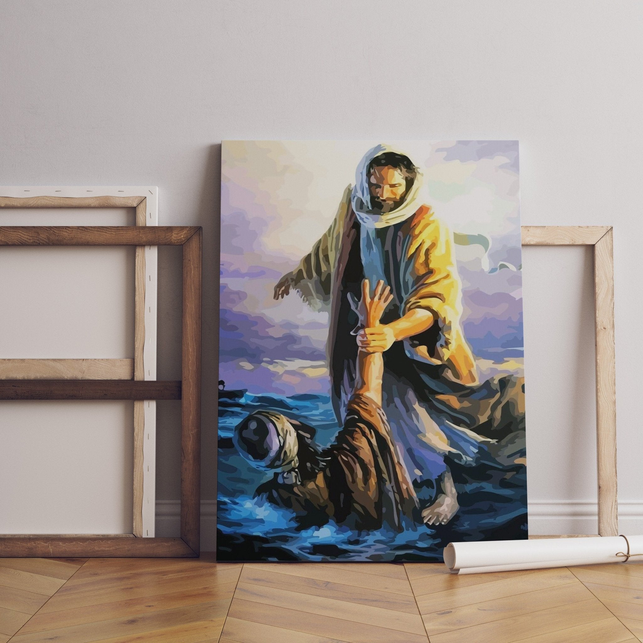 Jesus Canvas Wall Art - Canvasworkshop