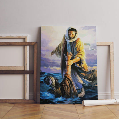 Jesus Canvas Wall Art - Canvasworkshop