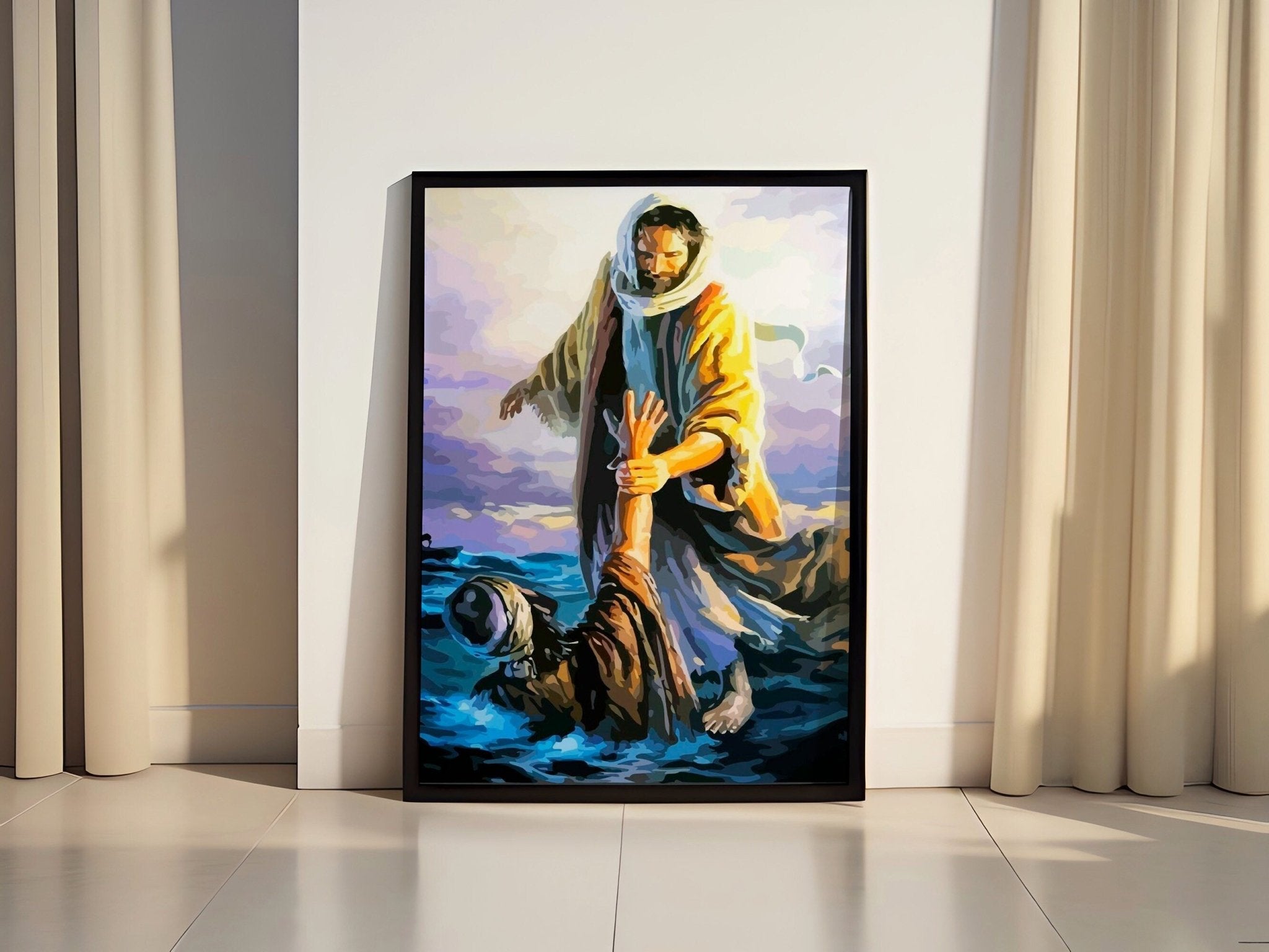 Jesus Canvas Wall Art - Canvasworkshop