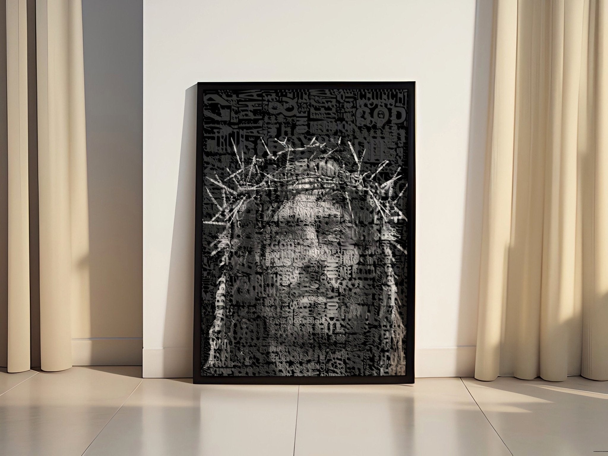 Jesus Canvas Wall Art - Canvasworkshop