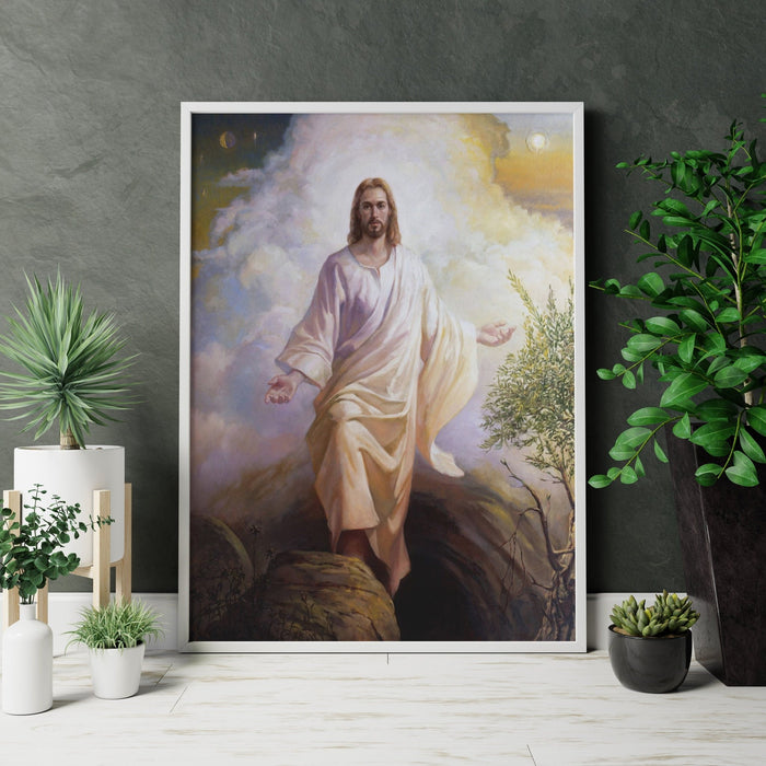 Jesus Leinwand-Wandbild