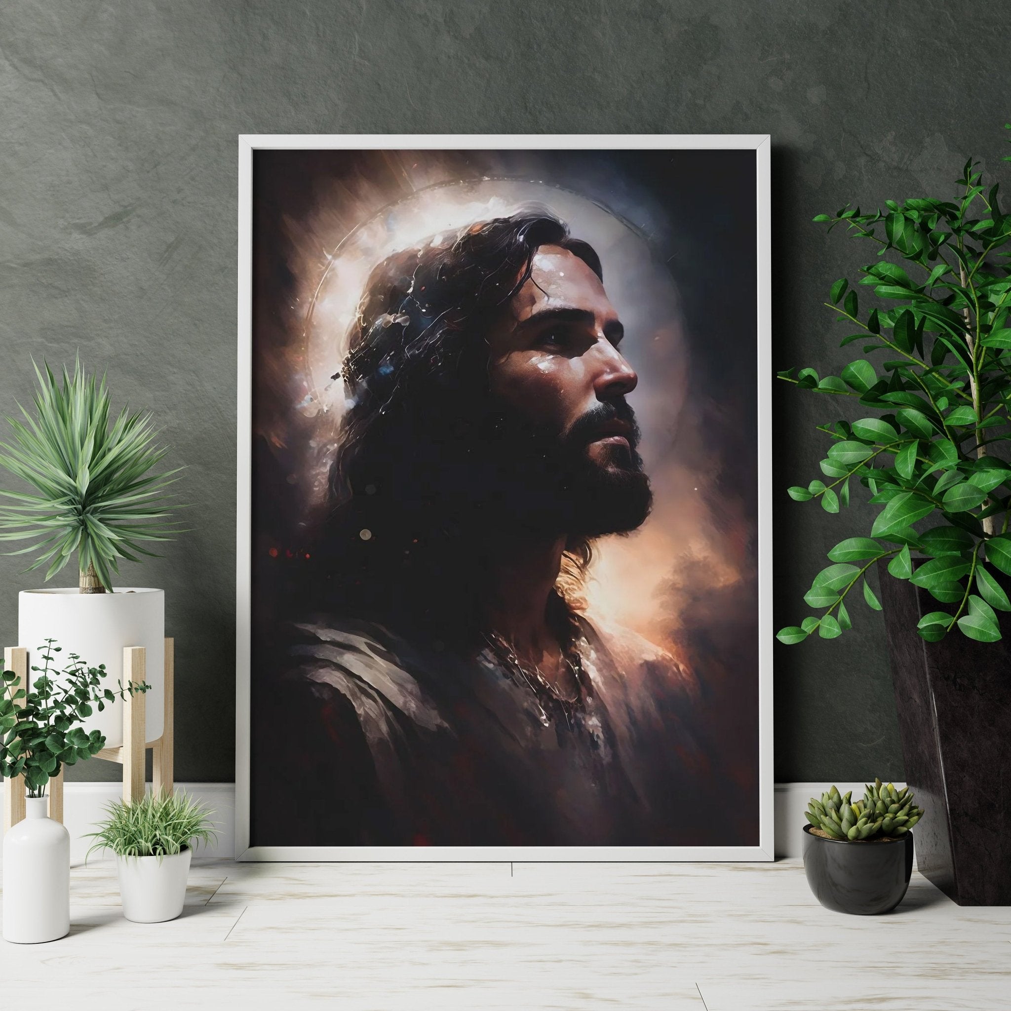 Jesus Christ Canvas Wall Art - Canvasworkshop