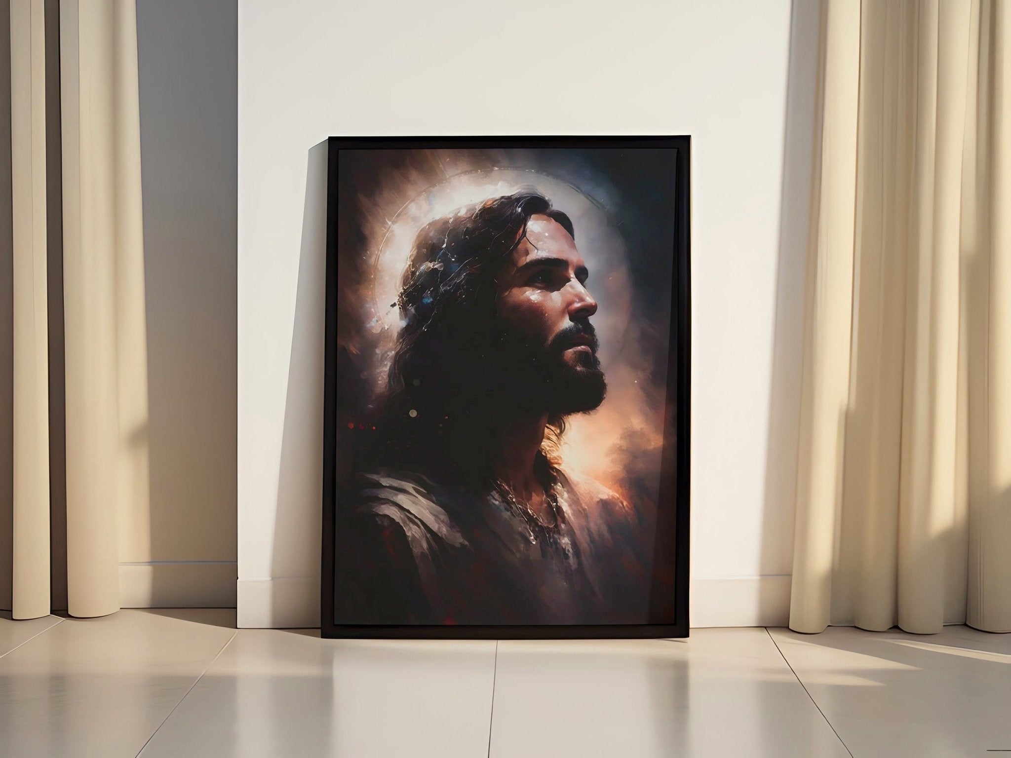 Jesus Christ Canvas Wall Art - Canvasworkshop