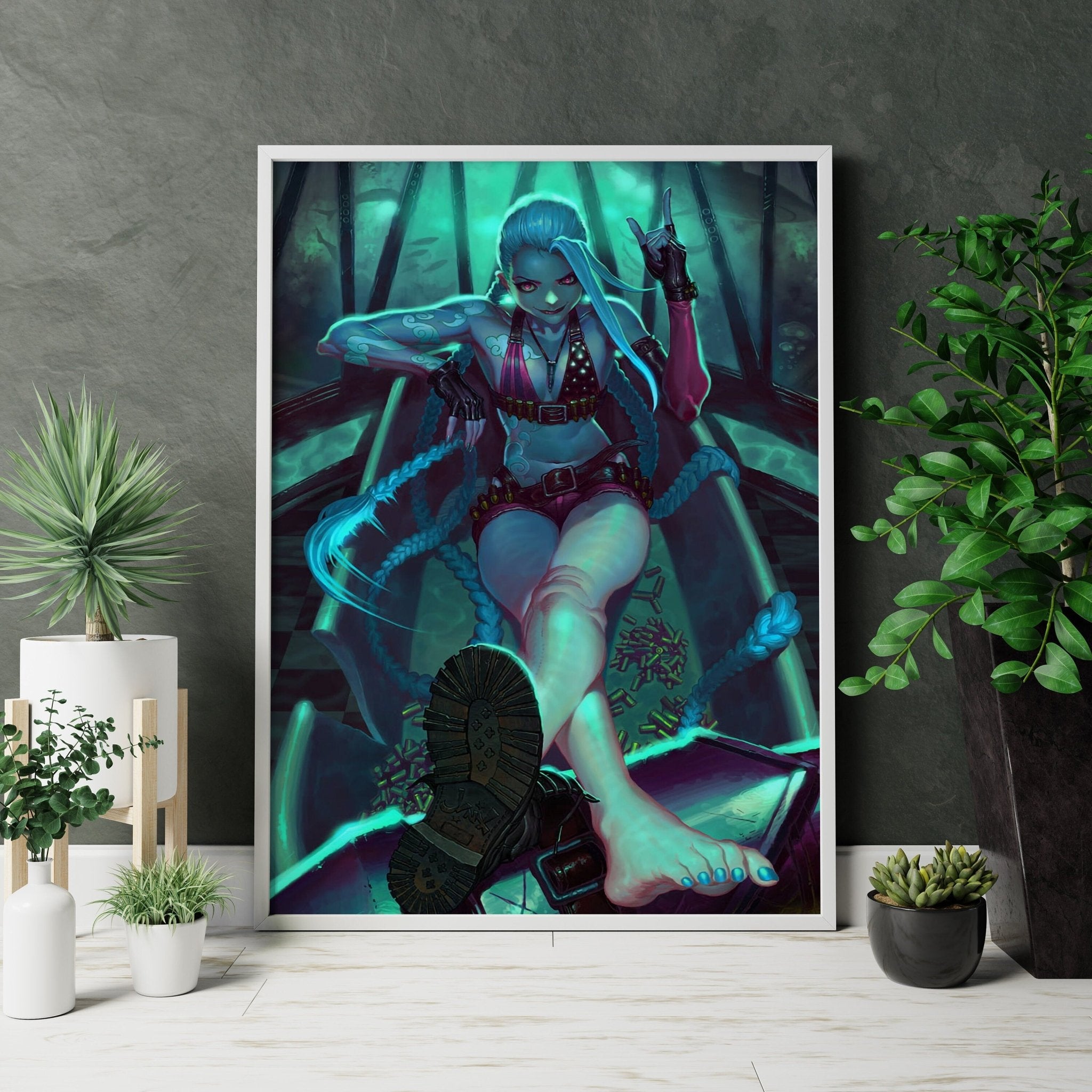 Jinx Canvas Wall Art - Canvasworkshop