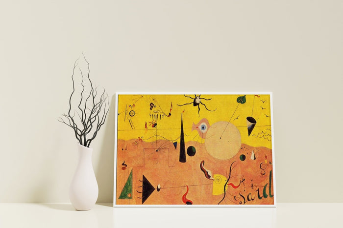 Joan Miro Catalan Series Canvas Art Canvas Wall Decor