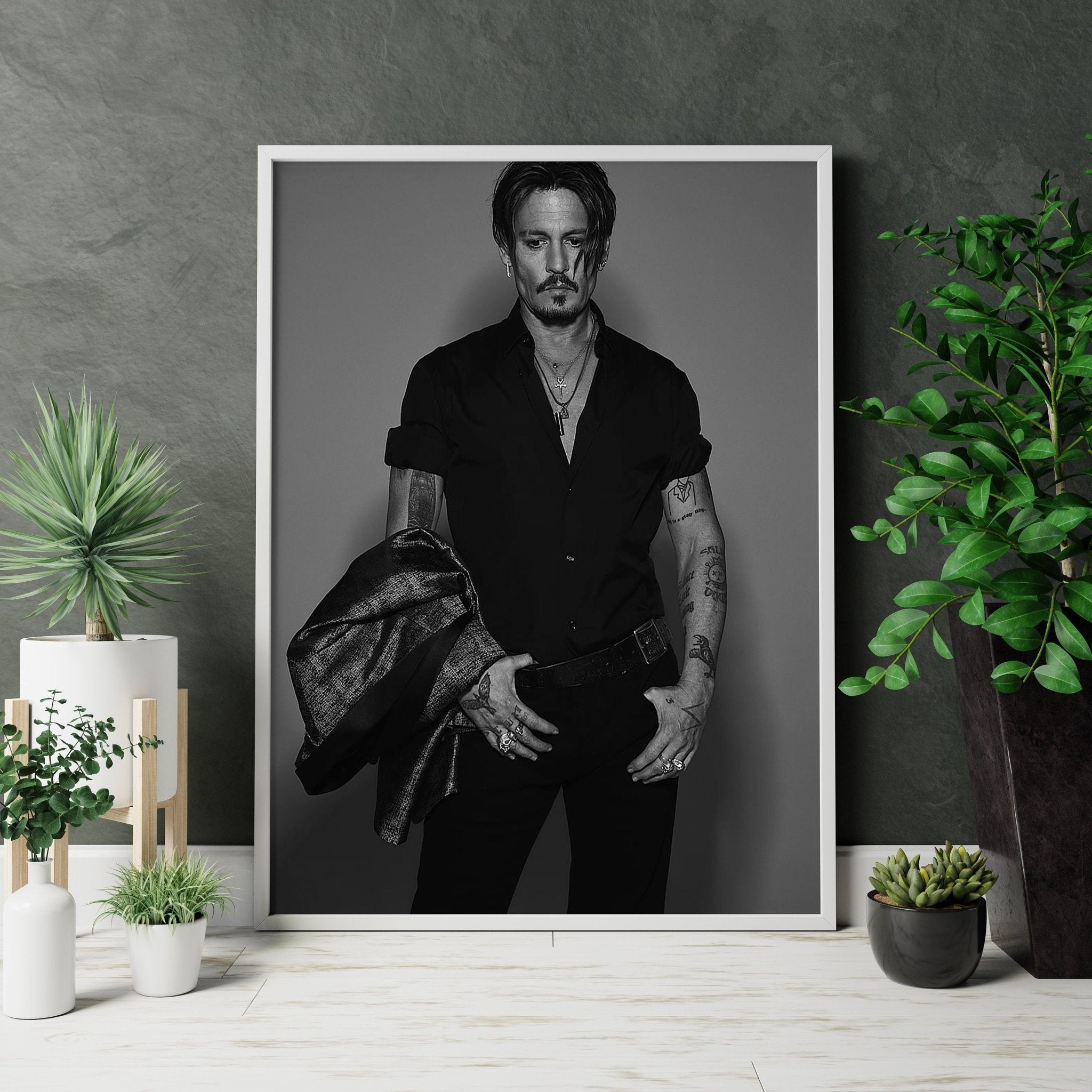 Johnny Depp Canvas Poster - Canvasworkshop