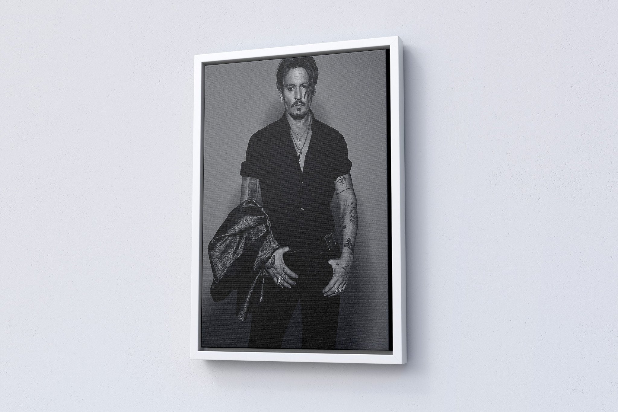 Johnny Depp Canvas Poster - Canvasworkshop