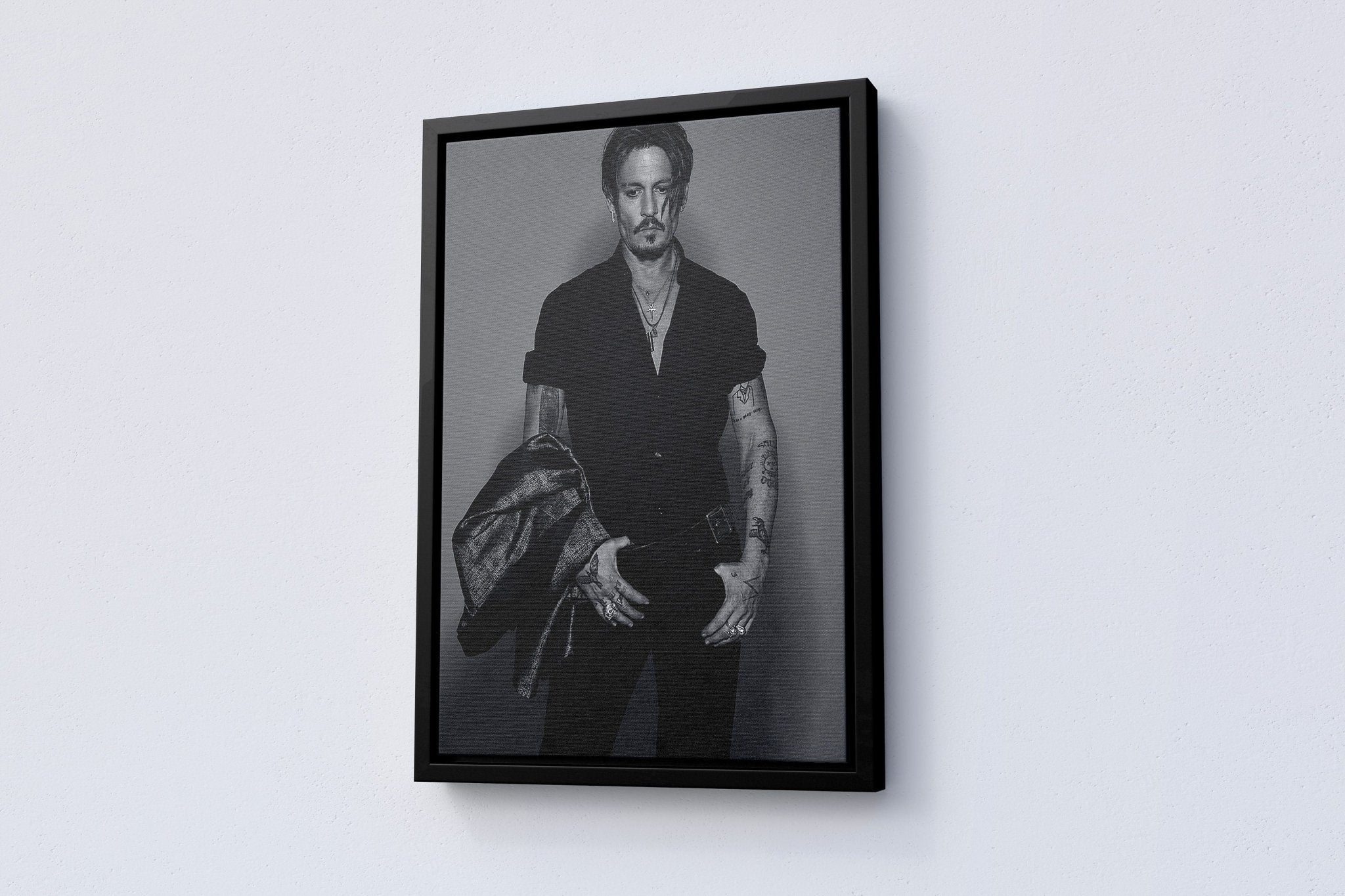 Johnny Depp Canvas Poster - Canvasworkshop