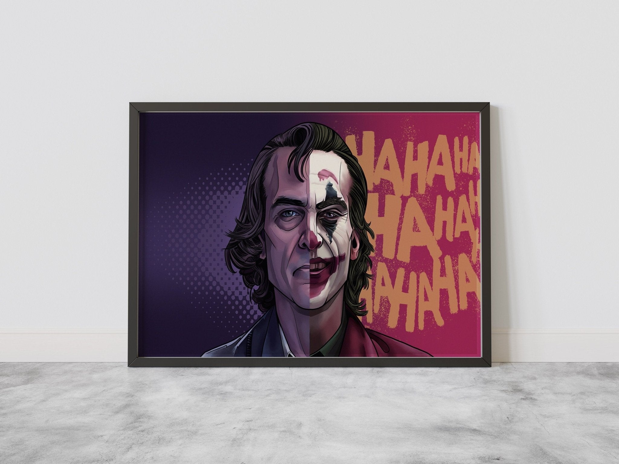 Joker Canvas Wall Art - Canvasworkshop