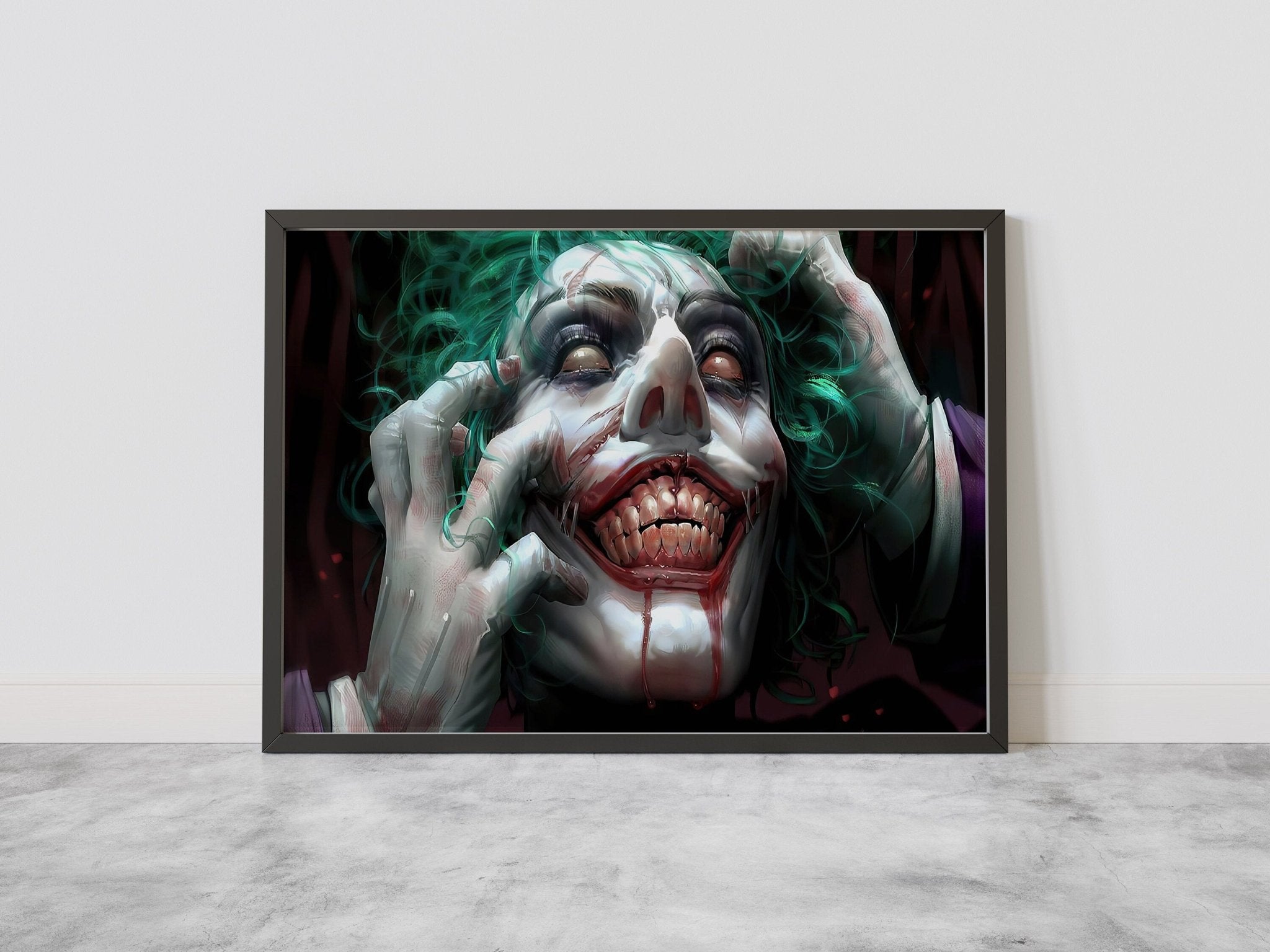 Joker Canvas Wall Art - Canvasworkshop