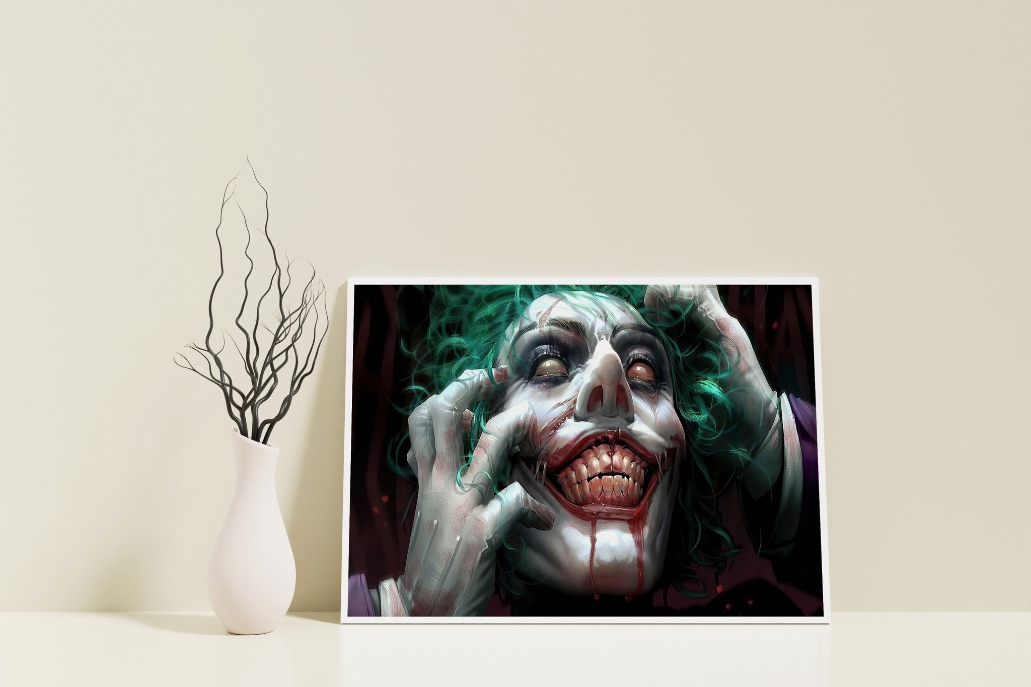 Joker Canvas Wall Art - Canvasworkshop