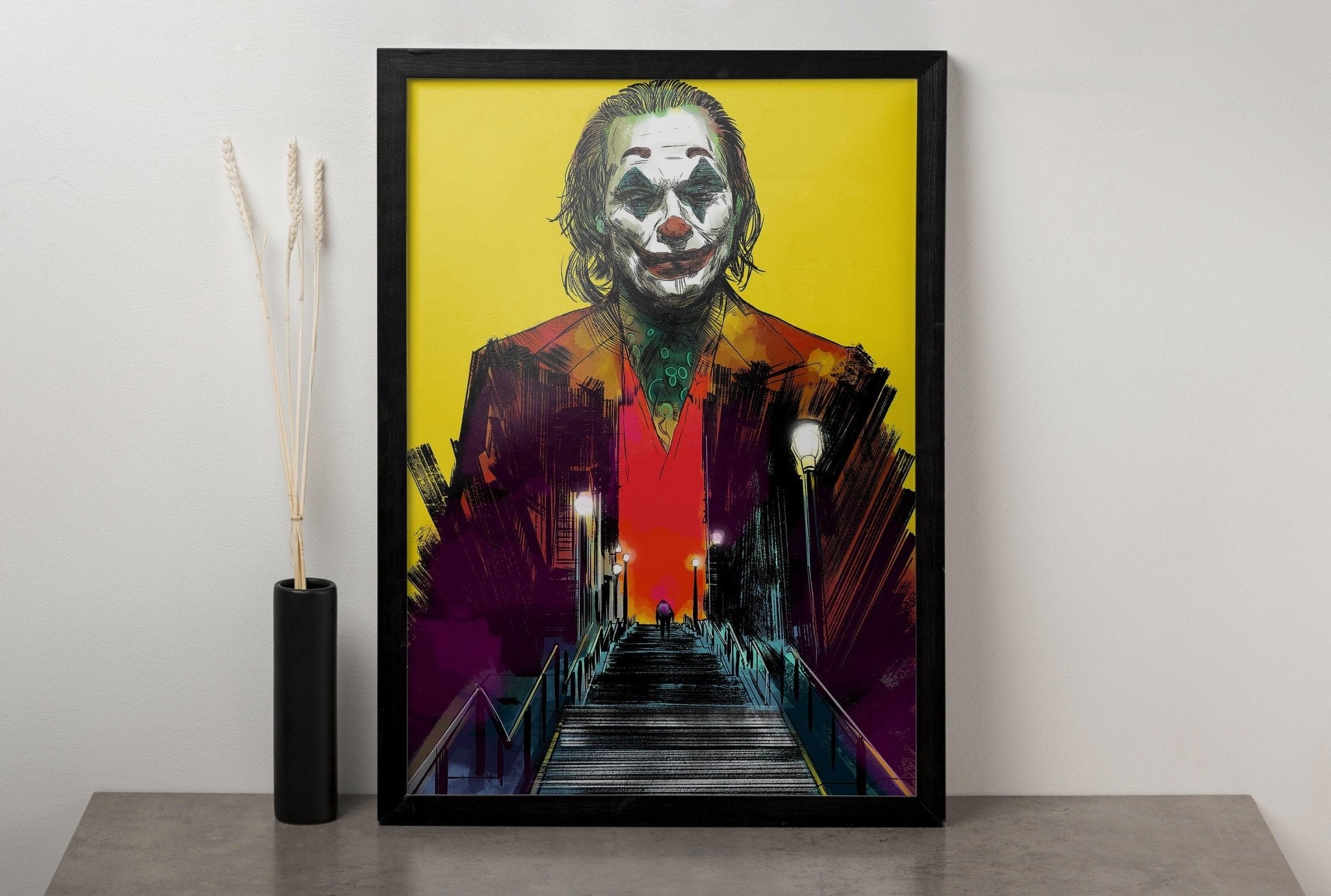 Joker Canvas Wall Art - Canvasworkshop