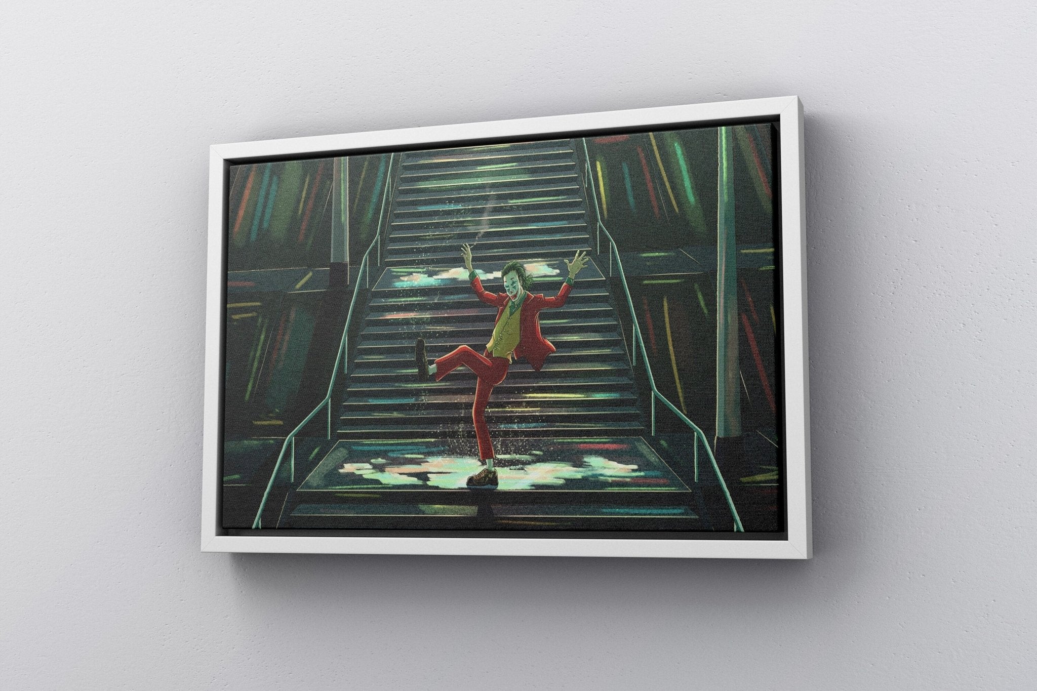 Joker Movie Canvas Poster - Canvasworkshop