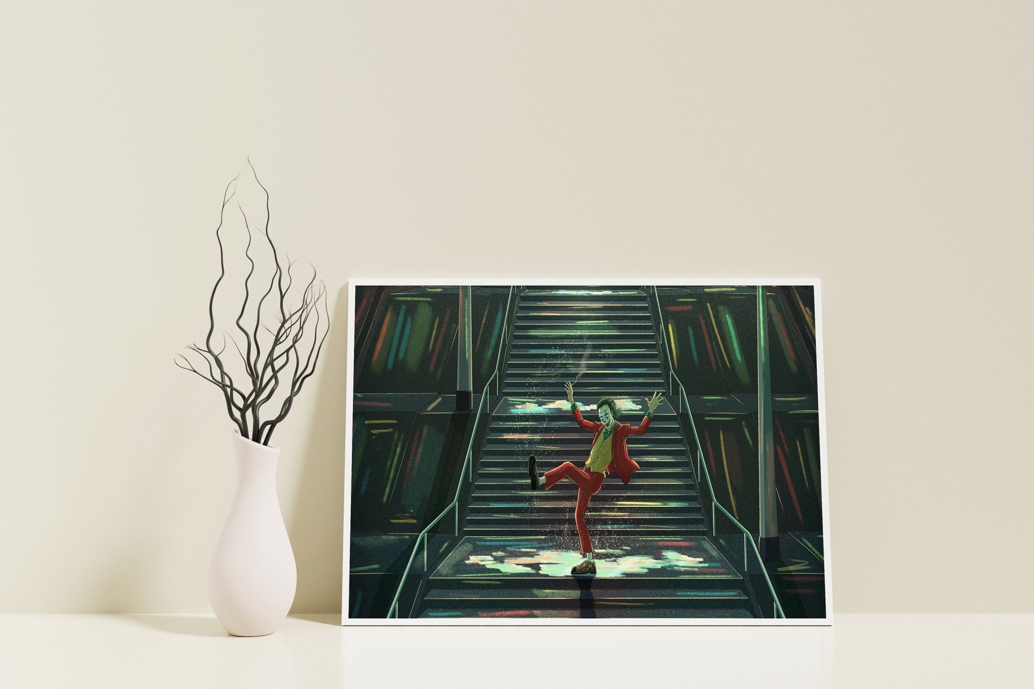 Joker Movie Canvas Poster - Canvasworkshop