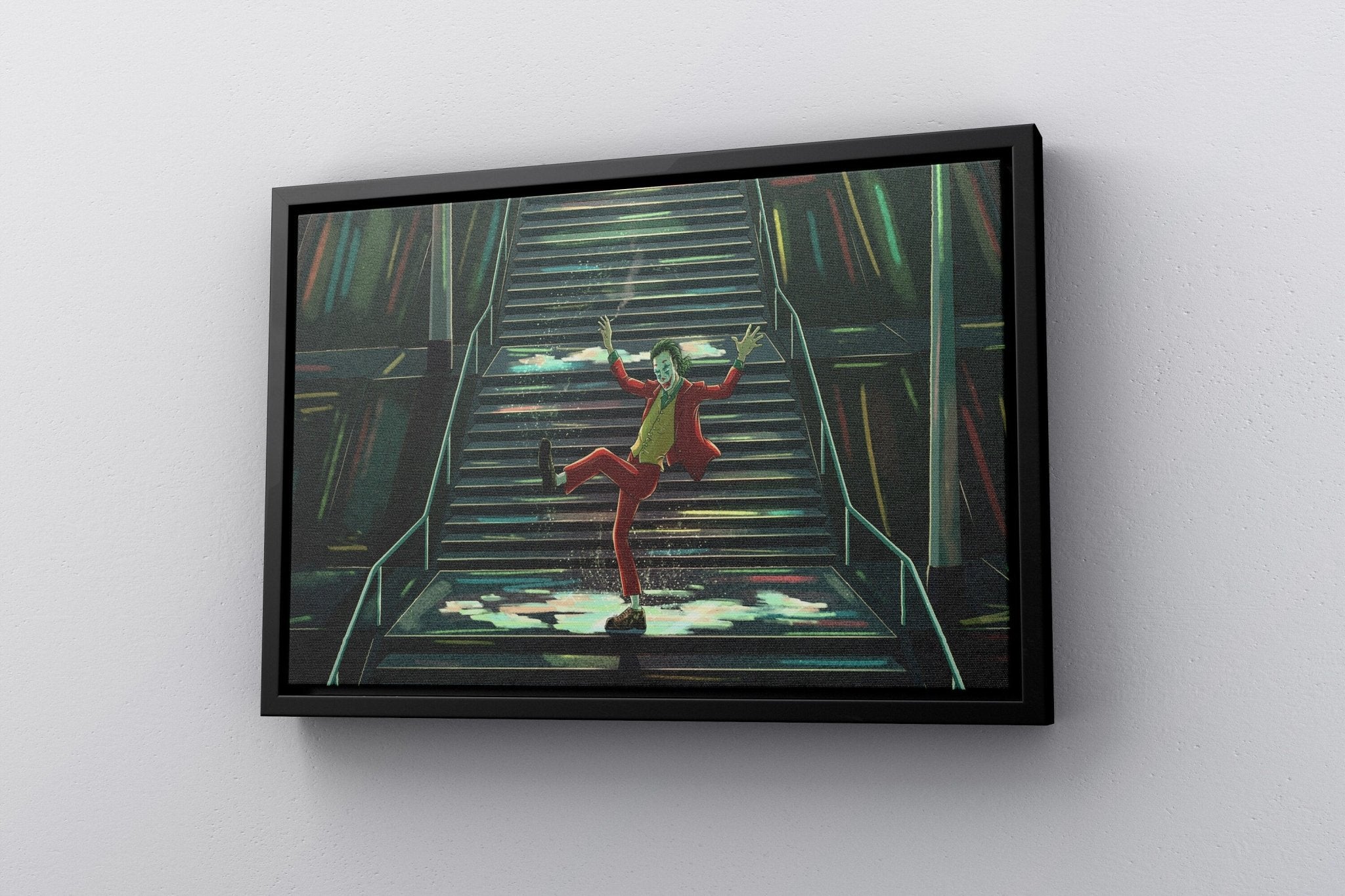 Joker Movie Canvas Poster - Canvasworkshop