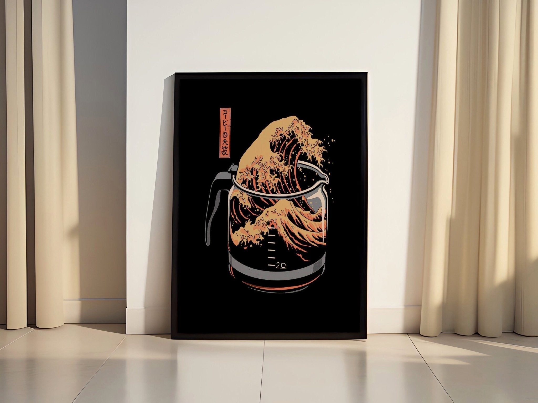 Kanagawa Canvas Wall Art - Canvasworkshop