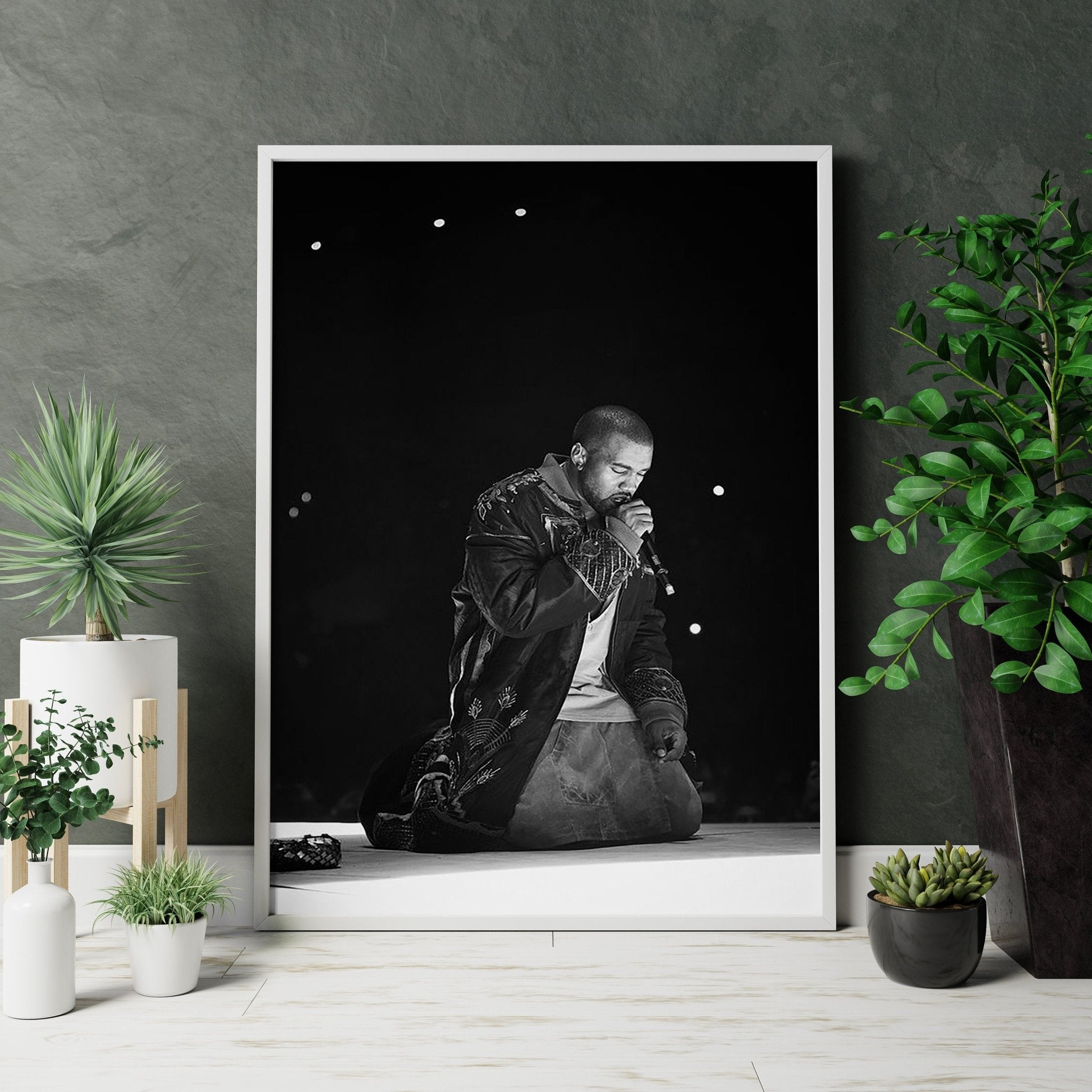 Kanye West Canvas Poster - Canvasworkshop