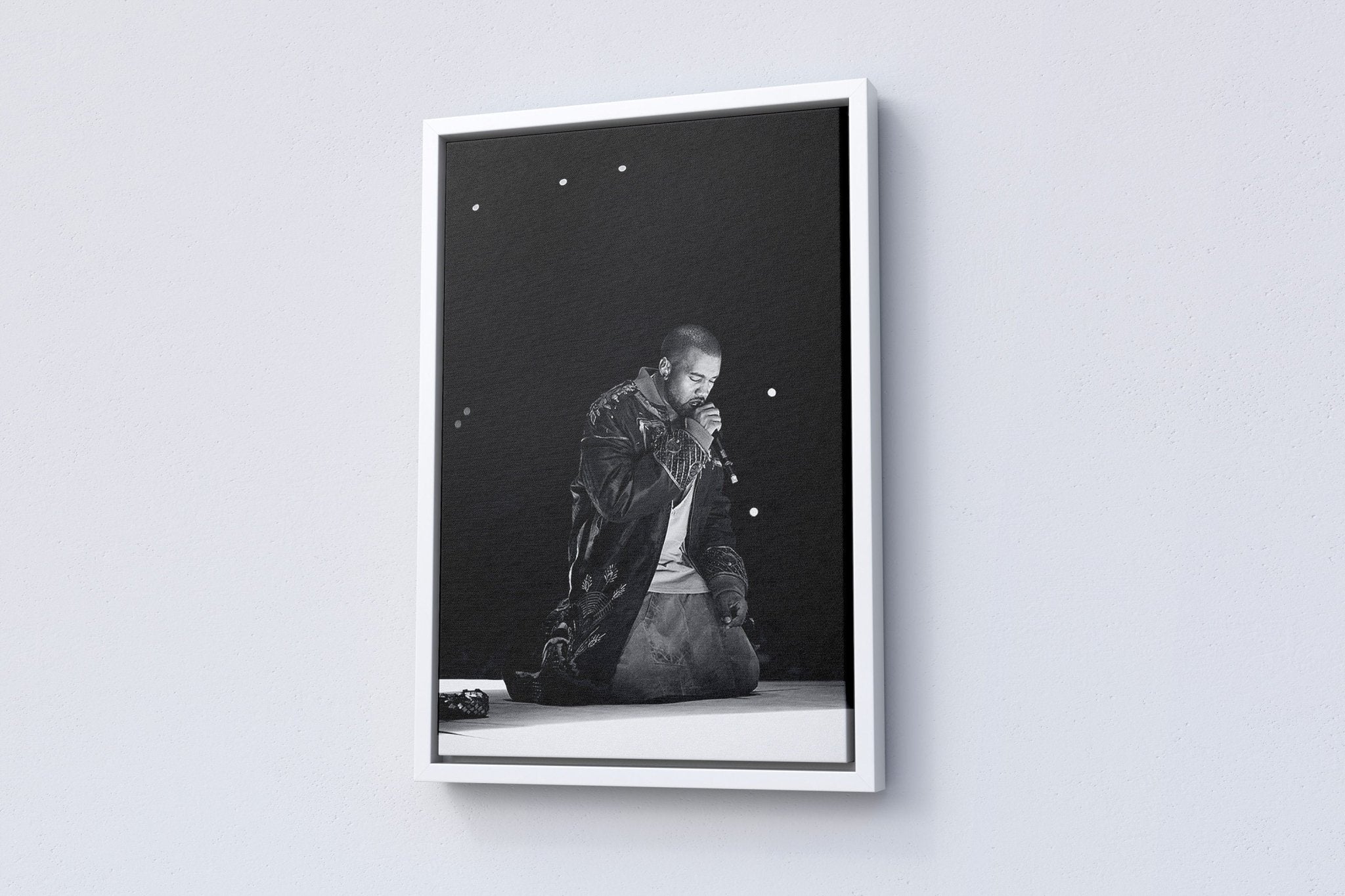Kanye West Canvas Poster - Canvasworkshop