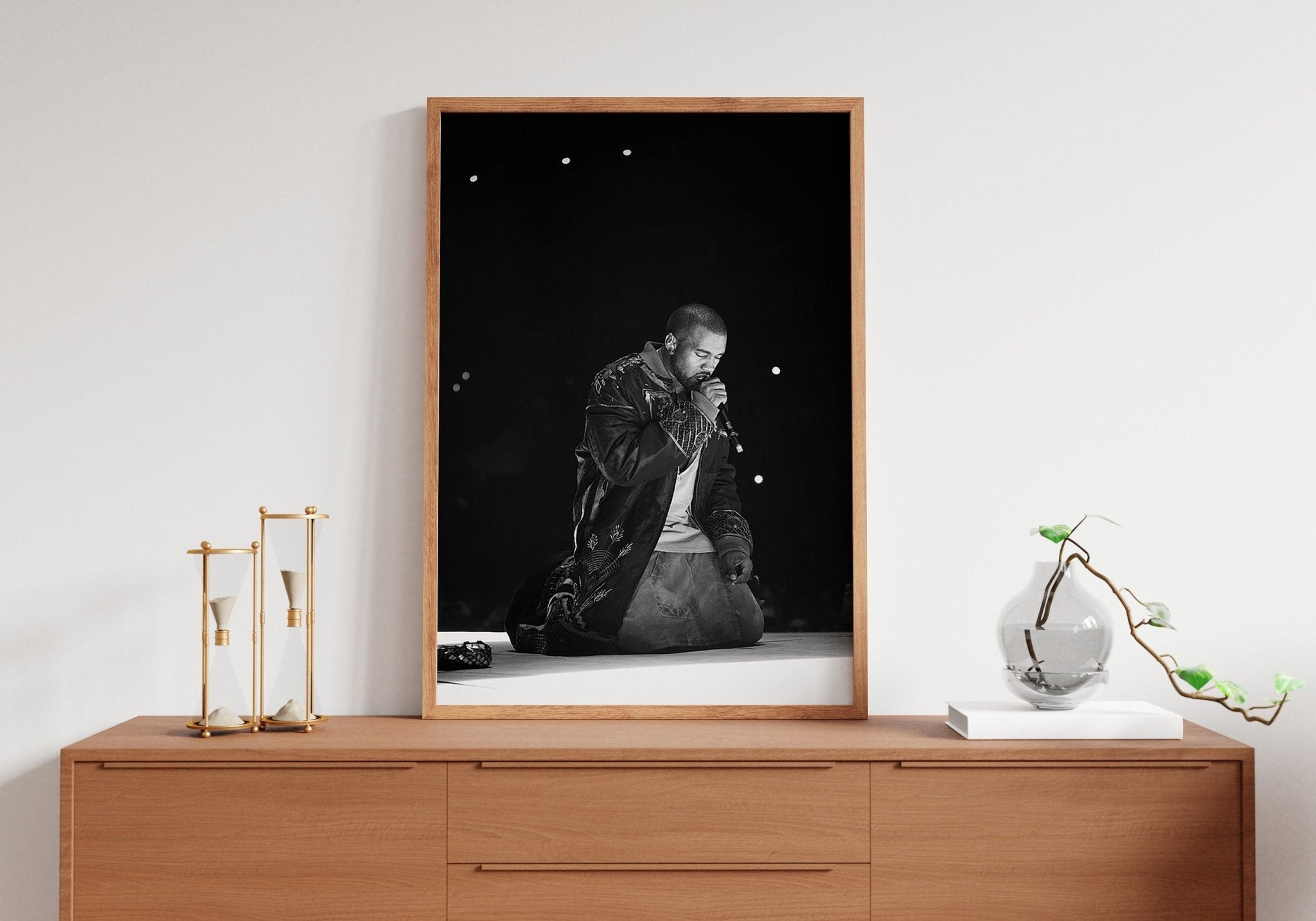 Kanye West Canvas Poster - Canvasworkshop