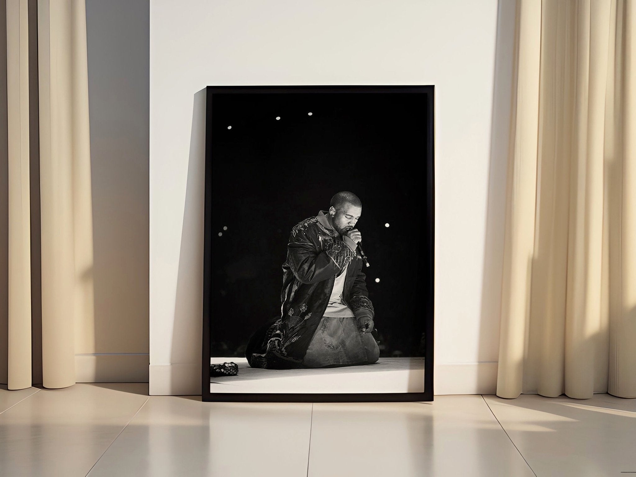 Kanye West Canvas Poster - Canvasworkshop