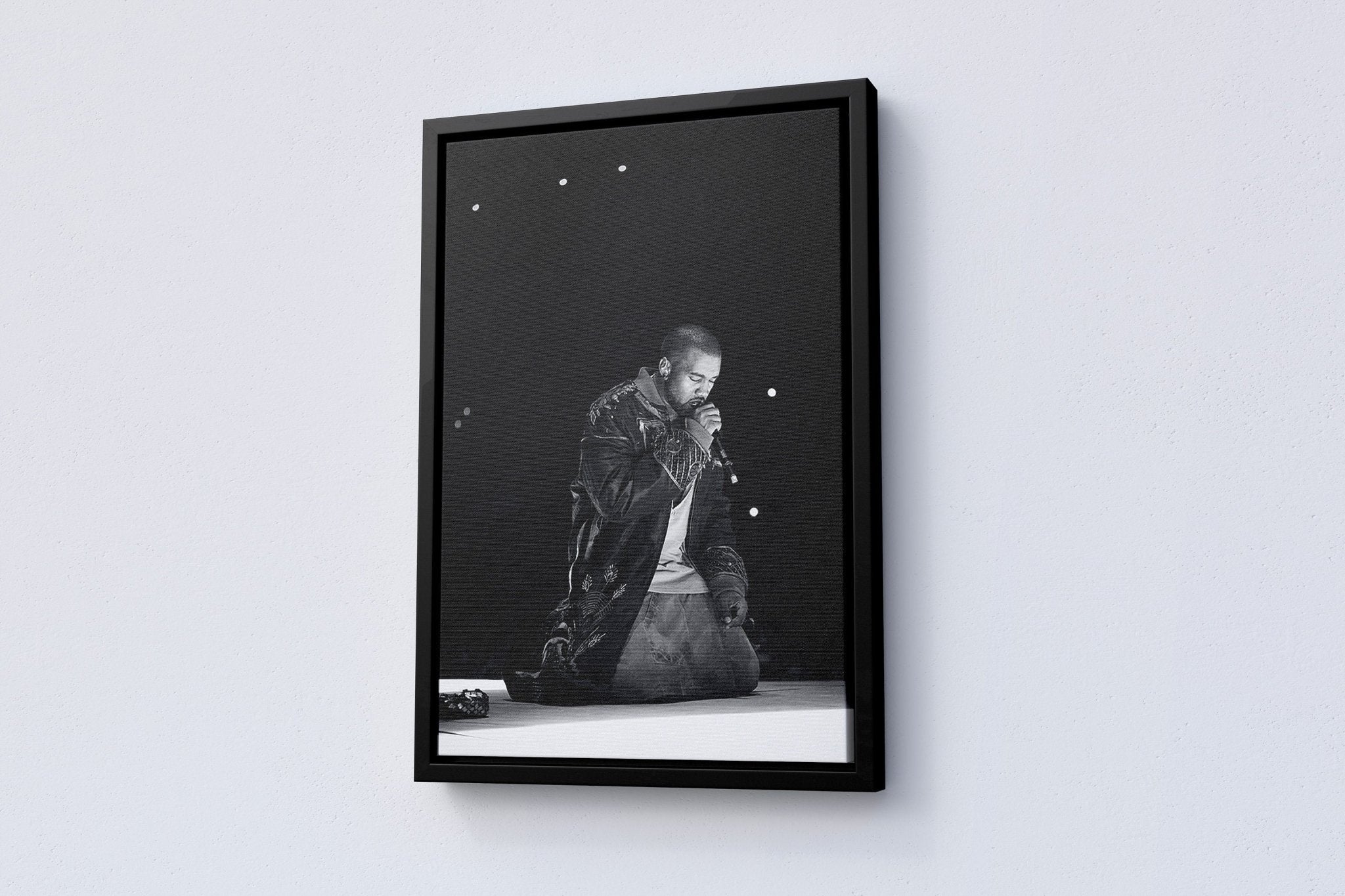 Kanye West Canvas Poster - Canvasworkshop