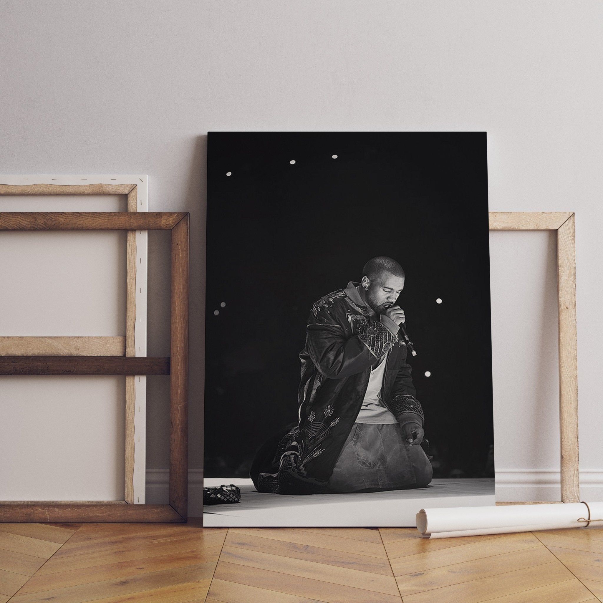Kanye West Canvas Poster - Canvasworkshop