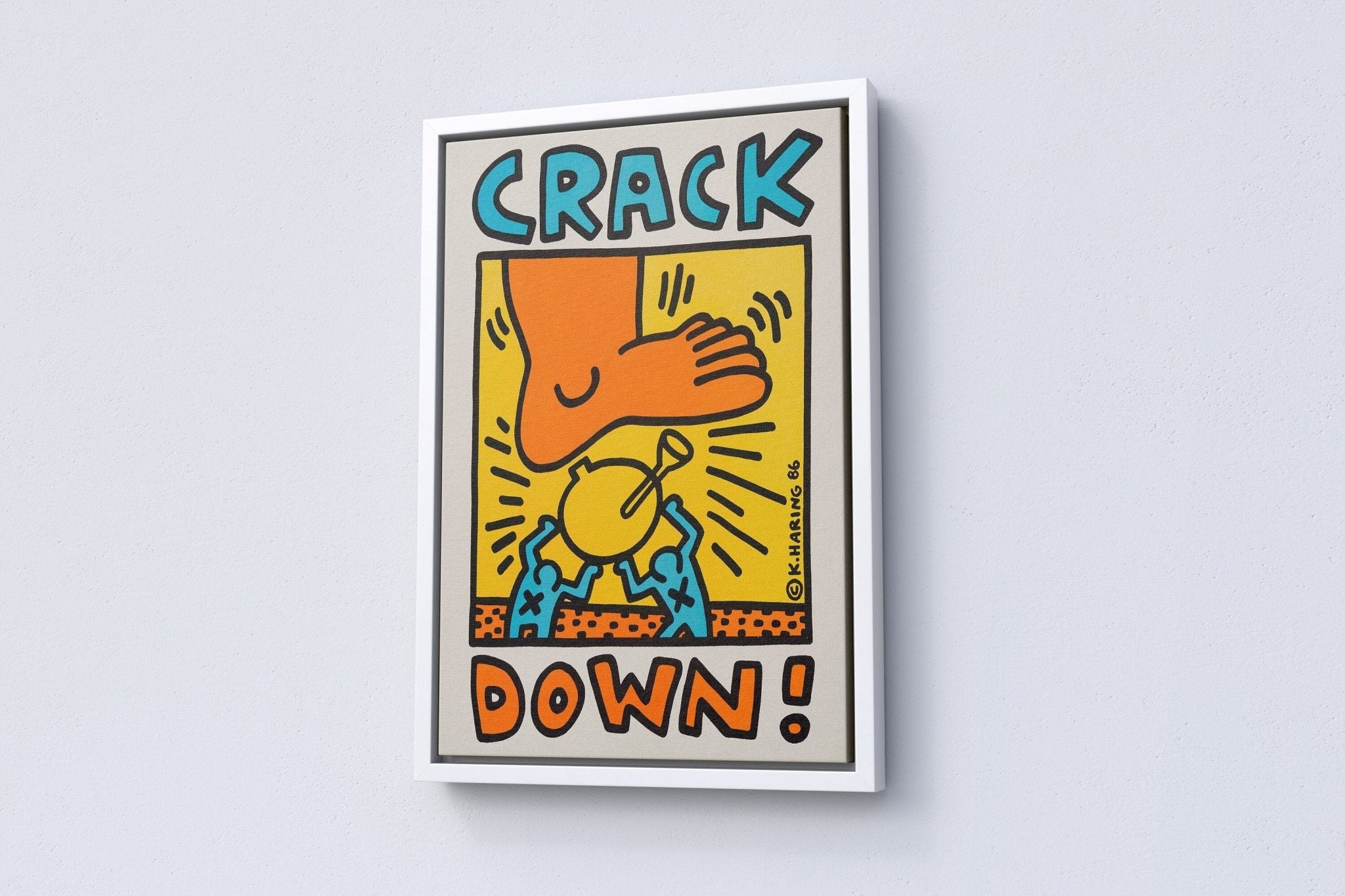 Keith Haring Canvas Wall Art - Canvasworkshop