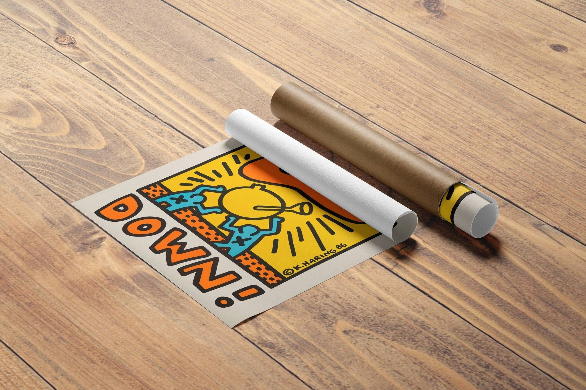 Keith Haring Canvas Wall Art - Canvasworkshop
