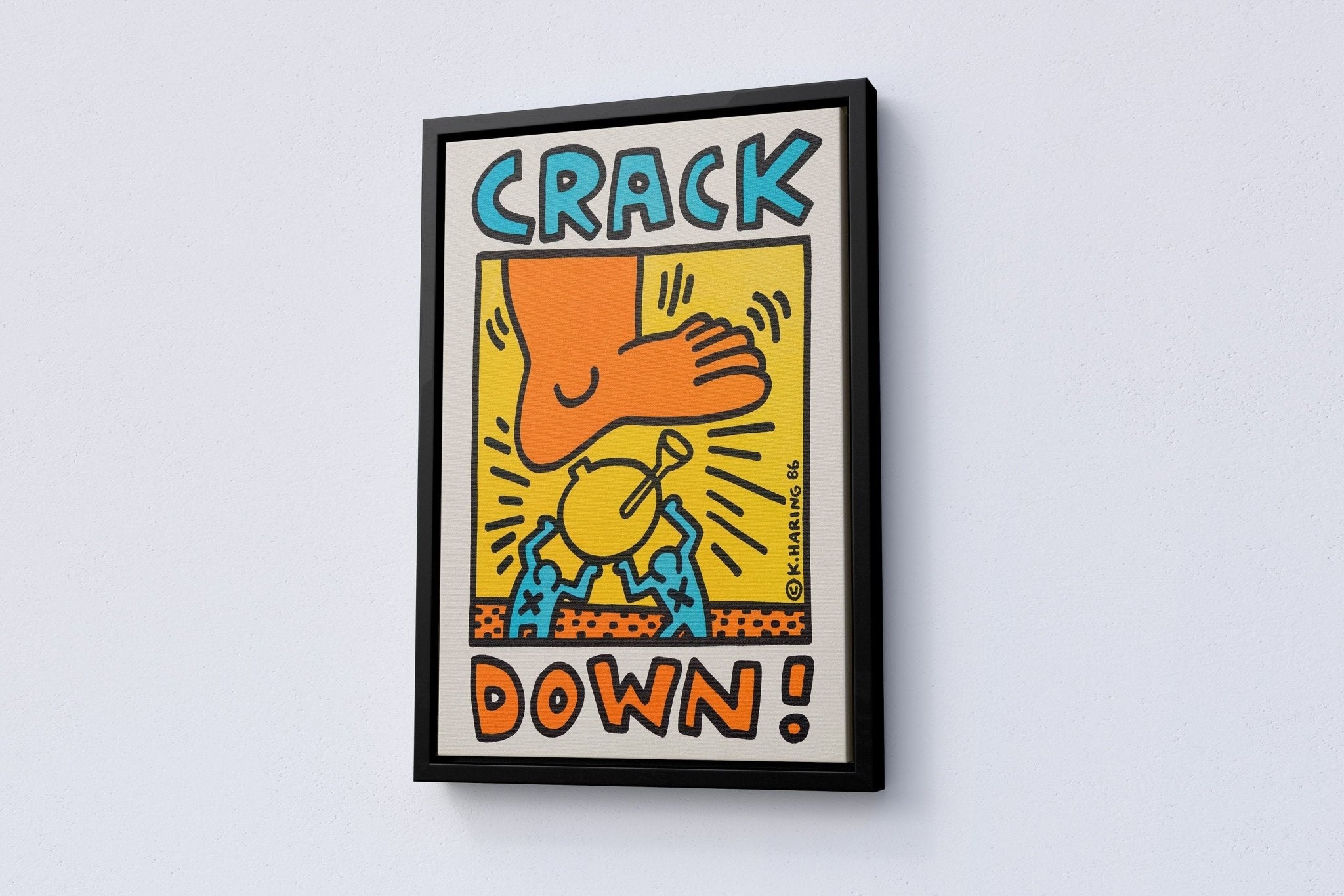 Keith Haring Canvas Wall Art - Canvasworkshop