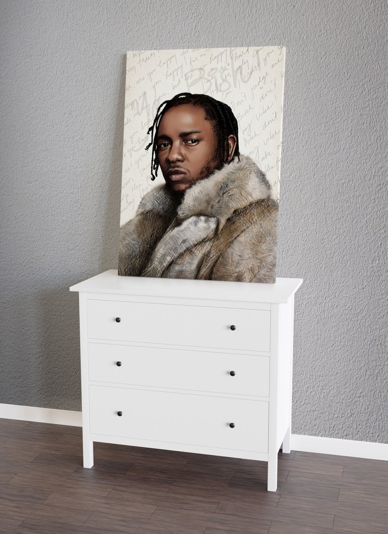 Kendrick Lamar Canvas Wall Art - Canvasworkshop