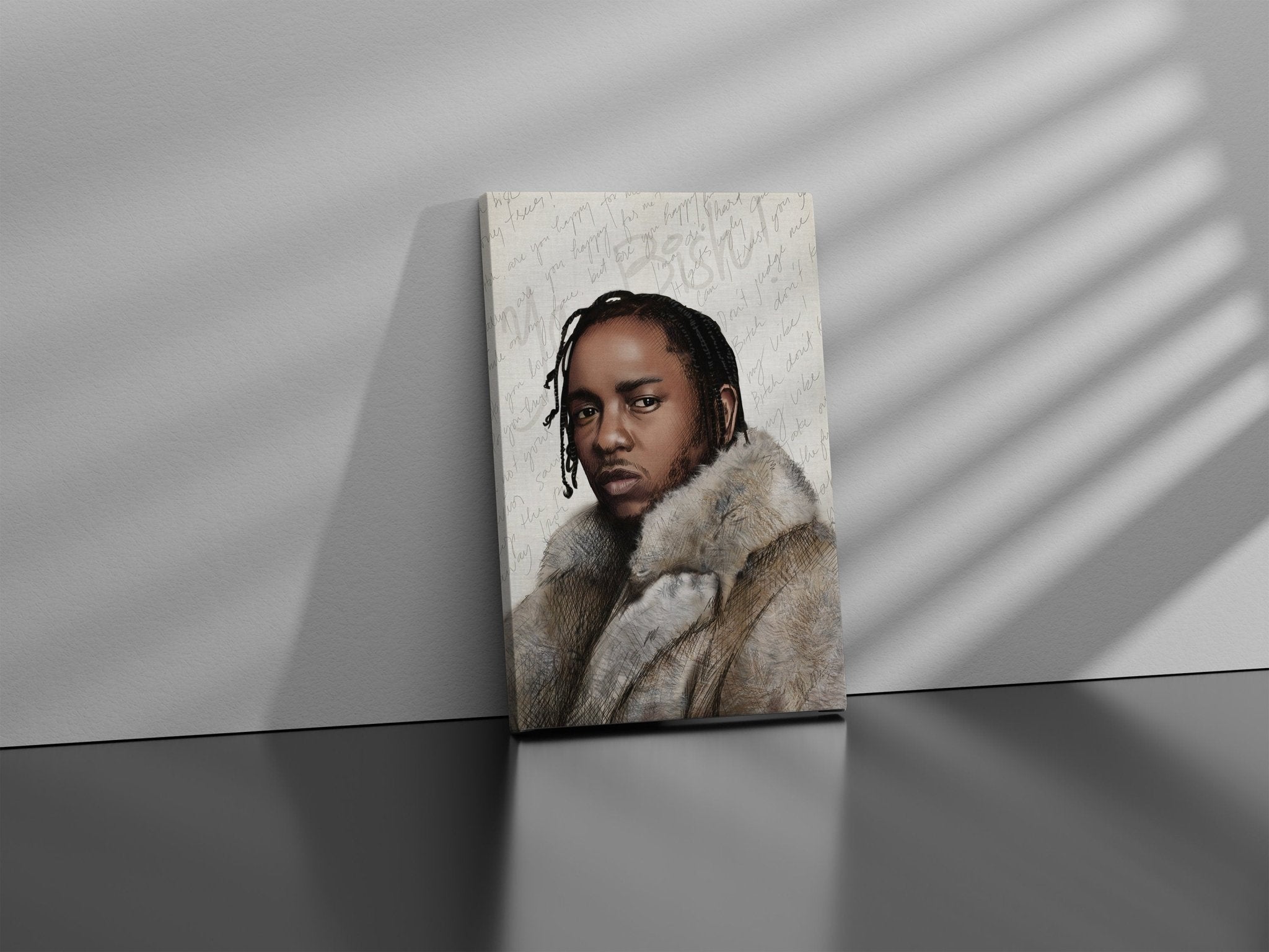 Kendrick Lamar Canvas Wall Art - Canvasworkshop