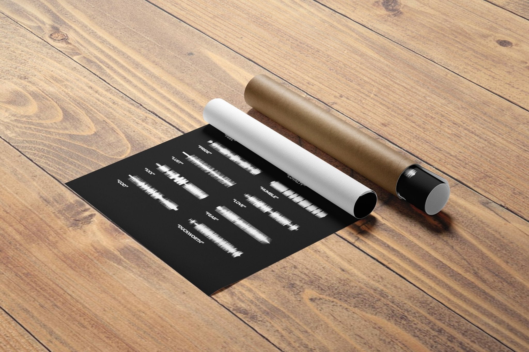 Kendrick Lamar DAMN Album Canvas Poster - Canvasworkshop