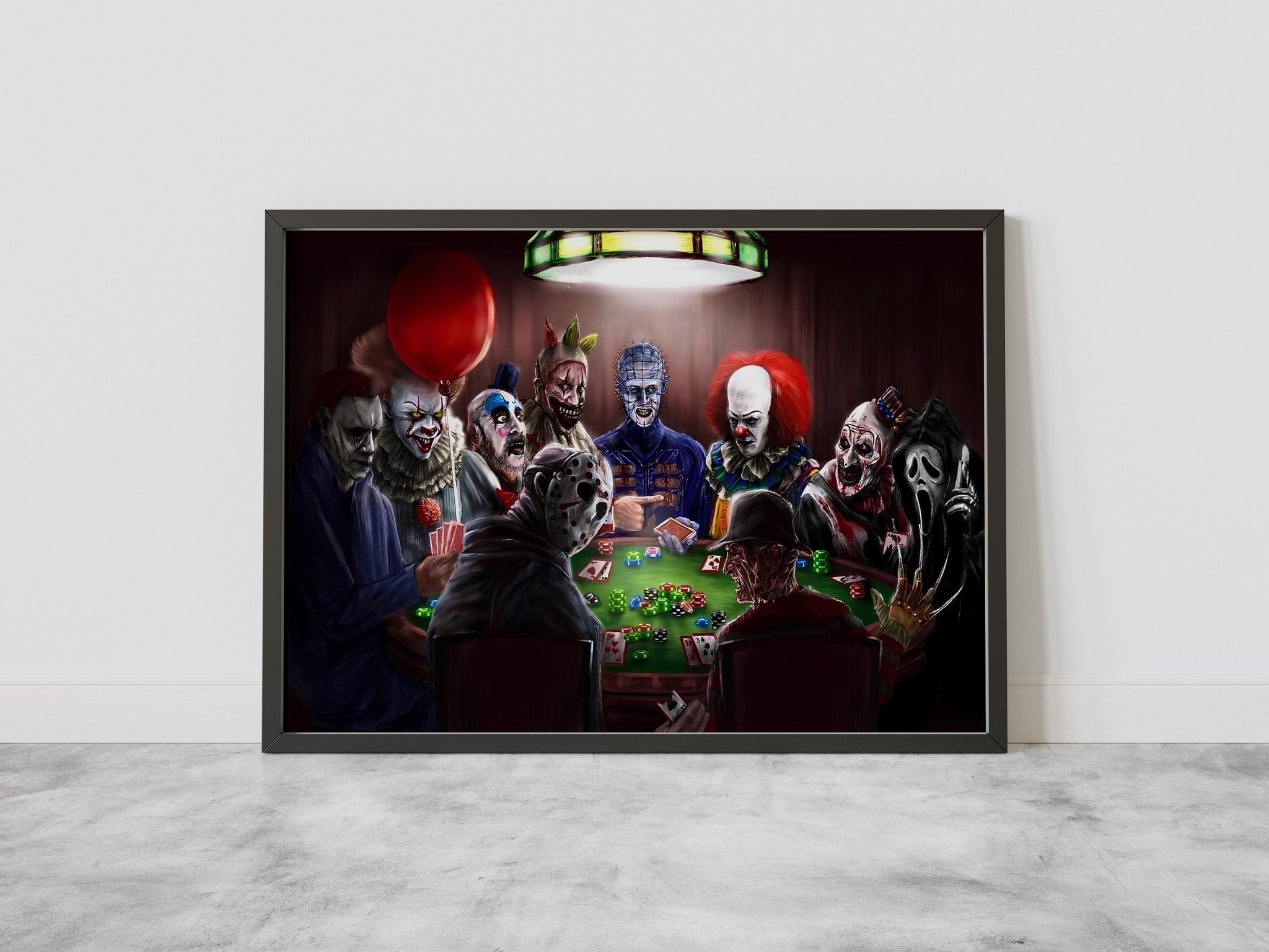 Killers Playing Card Canvas Wall Art - Canvasworkshop