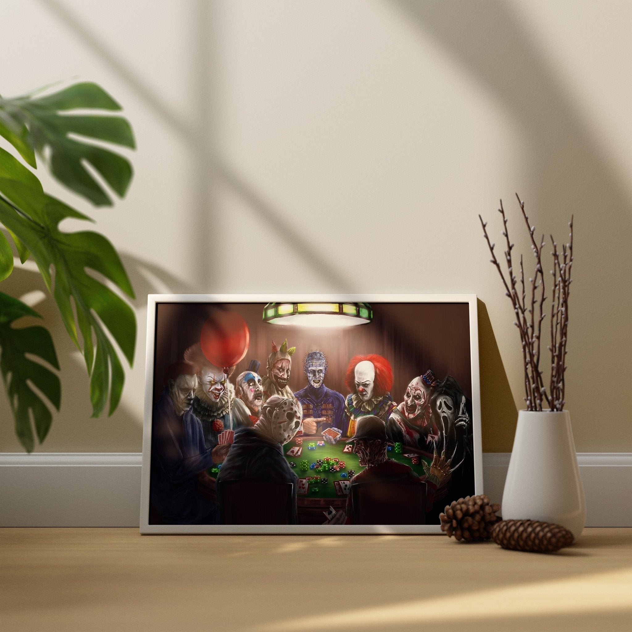Killers Playing Card Canvas Wall Art - Canvasworkshop