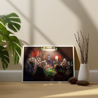 Killers Playing Card Canvas Wall Art - Canvasworkshop