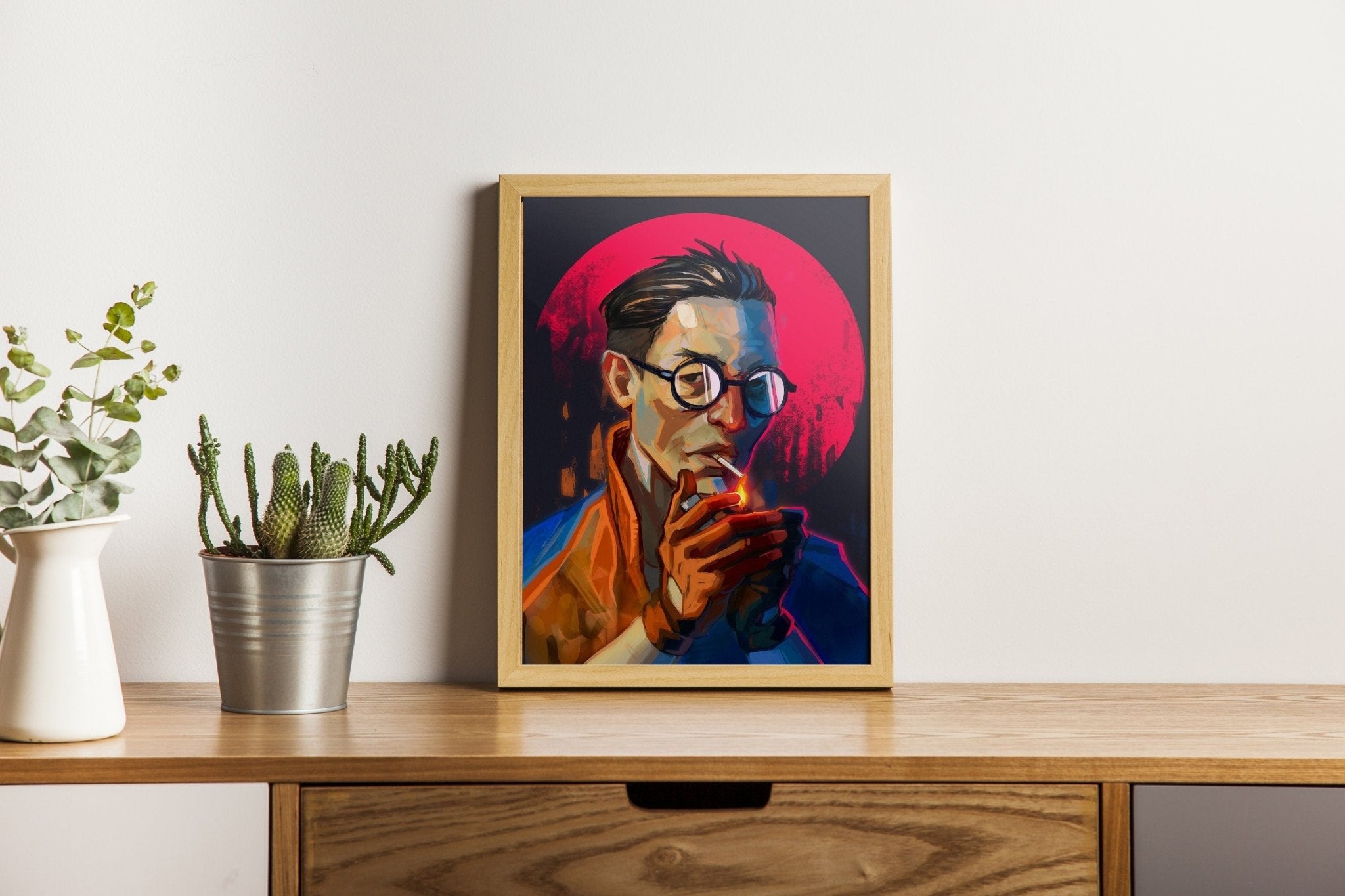 Kim Kitsuragi Disco Elysium Canvas Wall Art - Canvasworkshop