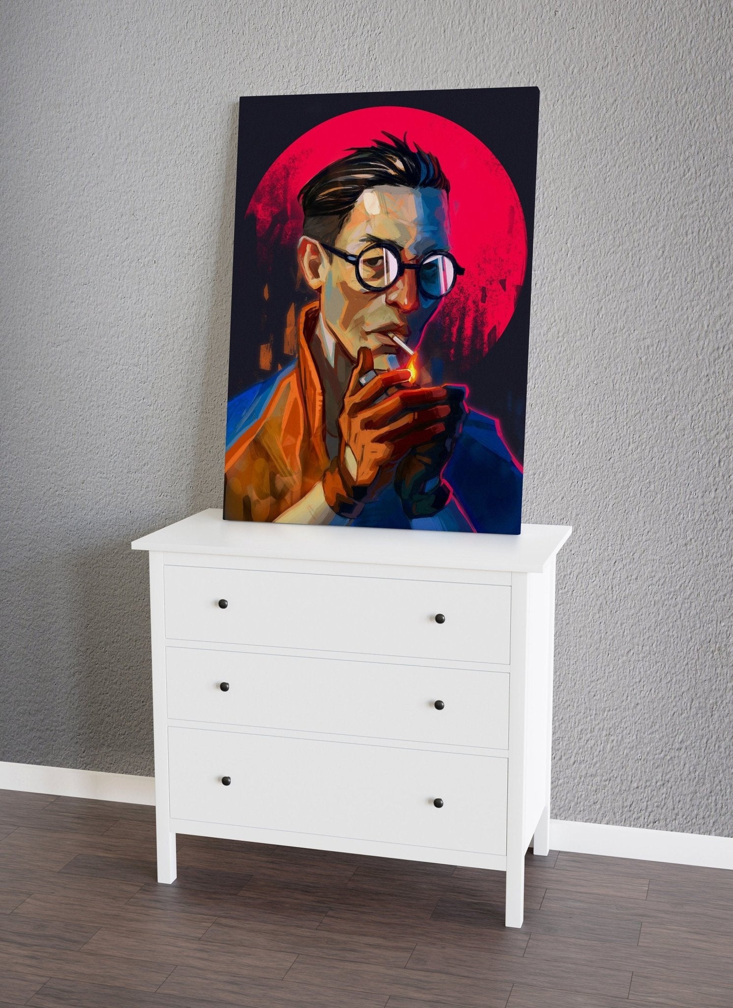 Kim Kitsuragi Disco Elysium Canvas Wall Art - Canvasworkshop