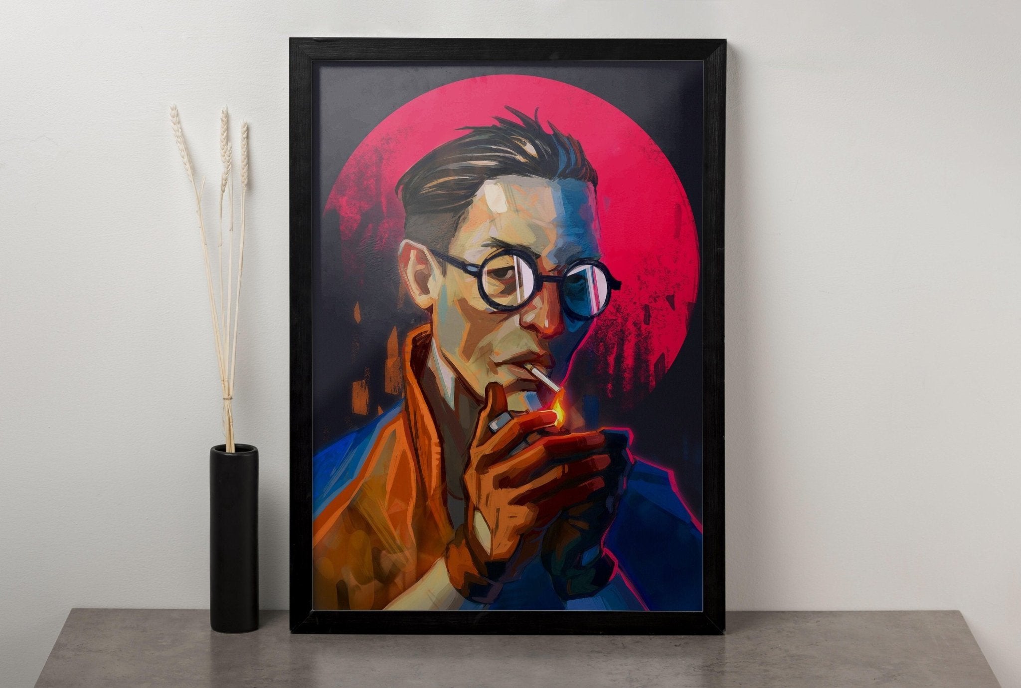 Kim Kitsuragi Disco Elysium Canvas Wall Art - Canvasworkshop