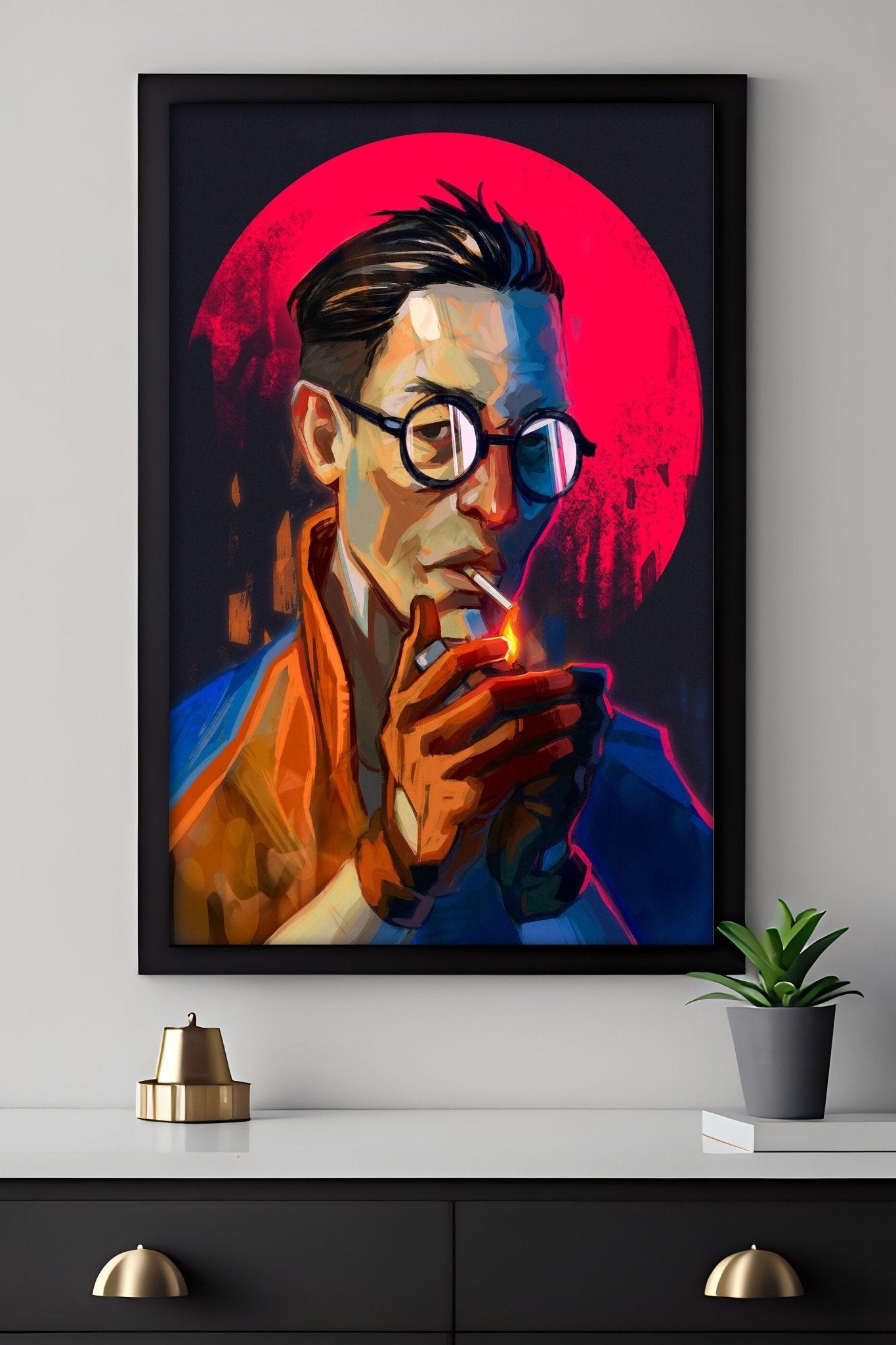 Kim Kitsuragi Disco Elysium Canvas Wall Art - Canvasworkshop