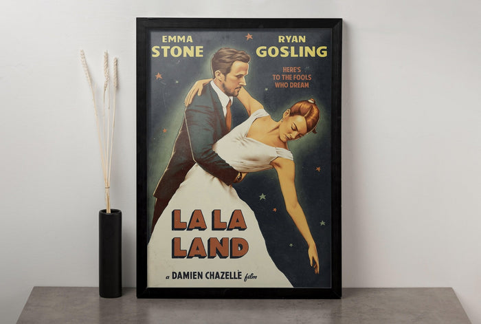 La La Land Canvas Poster