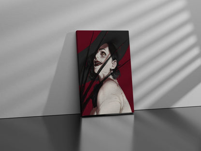 Lady Dimitrescu Resident Evil Canvas Poster - Canvasworkshop